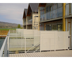 Ensure comprehensive safety and privacy for your homes with the Euro Slat screens and fences